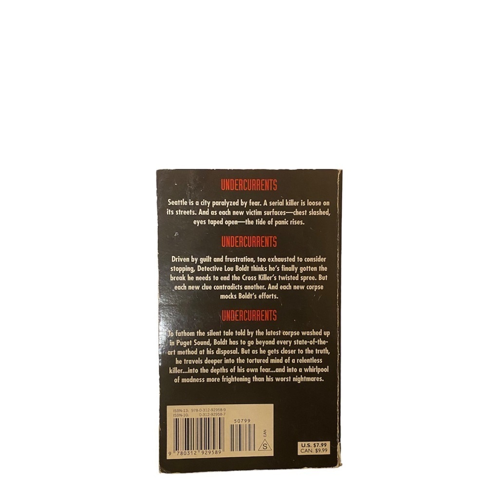Undercurrents - paperback, Ridley Pearson - Picture 2 of 3